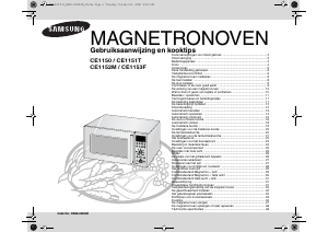Handleiding Samsung CE1150-S Magnetron