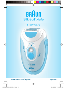 Handleiding Braun 5270 Silk-epil Xelle Epilator