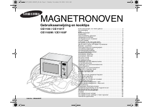 Handleiding Samsung CE1100-S/XEN Magnetron