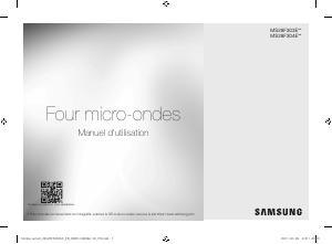 Bedienungsanleitung Samsung MS28F303EAS Mikrowelle