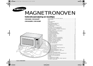 Mode d’emploi Samsung CE1110 Micro-onde