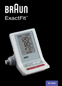 Bedienungsanleitung Braun BP4600 ExactFit 3 Blutdruckmessgerät