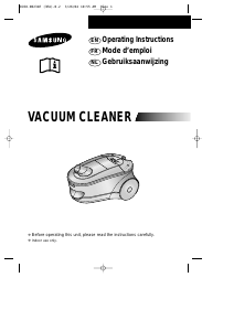 Mode d’emploi Samsung SC7803 Aspirateur
