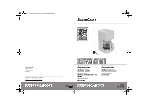 Instrukcja SilverCrest SKMK 1000 B2 Ekspres do kawy