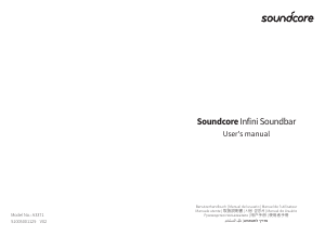 Manual Soundcore Infini Soundbar Altifalante