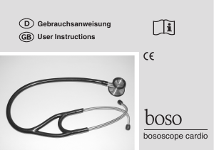 Bedienungsanleitung Boso Bososcope Cardio Stethoskop