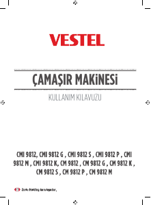 Kullanım kılavuzu Vestel CMI 9812 Çamaşır makinesi