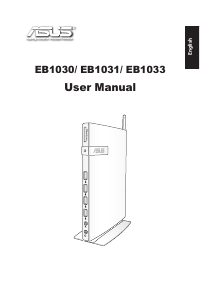 Brugsanvisning Asus EB1030 EeeBox PC Stationær computer