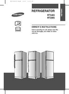 Handleiding Samsung RT30GCSW Koel-vries combinatie