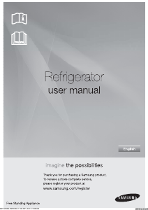 Наръчник Samsung RT59MBSL Хладилник-фризер