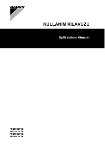 Kullanım kılavuzu Daikin FFQ60C2VEB Klima