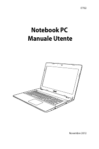 Manuale Asus P55VA Pro Essential Notebook