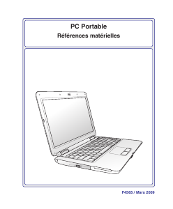 Mode d’emploi Asus P81IJ Ordinateur portable