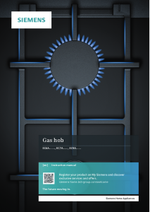 Handleiding Siemens EC6A5IB90 Kookplaat