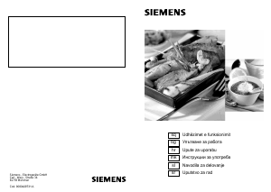 Priročnik Siemens EC745RC90N Grelna plošča