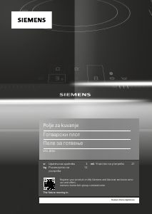 Прирачник Siemens EF645BNN1E Плотна