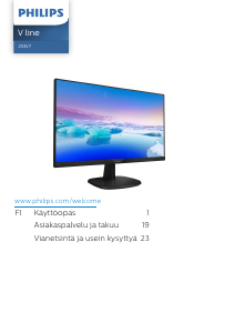 Käyttöohje Philips 253V7LSB LED-näyttö