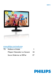 Handleiding Philips 200V4LSB2 LED monitor