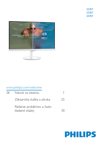 Handleiding Philips 237E7EDSB LED monitor