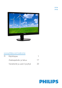 Käyttöohje Philips 241S6EHAB LED-näyttö