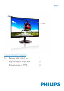 Handleiding Philips 224G5DSD LED monitor