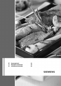 Manual Siemens EH679ME21 Hob