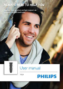 Mode d’emploi Philips YS524 Rasoir électrique