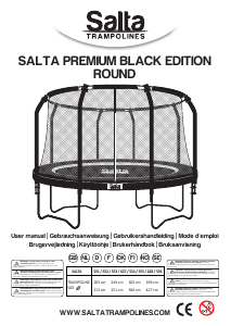 Bruksanvisning Salta 628 Premium Round Studsmatta