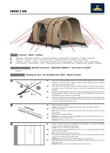 Bedienungsanleitung Nomad Lodge 2 Air Zelt