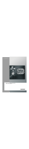 Manual de uso Siemens EH875KU12E Placa