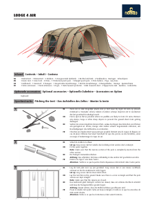 Mode d’emploi Nomad Lodge 4 Air Tente