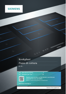 Handleiding Siemens EI601CFB1E Kookplaat