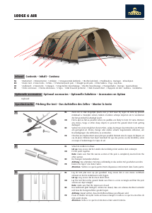 Bedienungsanleitung Nomad Lodge 6 Air Zelt