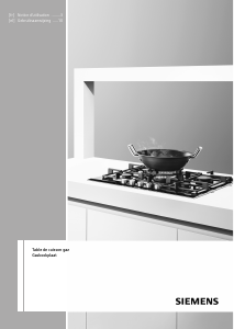 Mode d’emploi Siemens EP616HC21N Table de cuisson