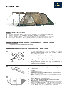 Bedienungsanleitung Nomad Makonde 4 Air Zelt
