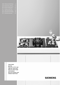 Mode d’emploi Siemens ER326AB70E Table de cuisson