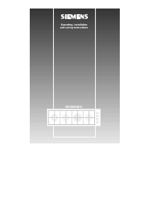 Manual Siemens ER59553EU Hob