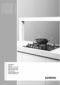 Mode d’emploi Siemens ER626PB70E Table de cuisson