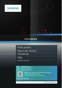 Руководство Siemens ET601FN17 Варочная поверхность