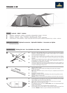 Handleiding Nomad Touarec 5 LW Tent