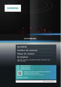 Mode d’emploi Siemens ET675FNP2E Table de cuisson