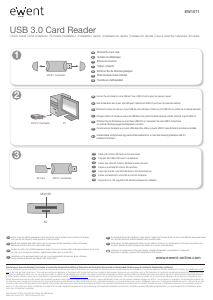 Handleiding Ewent EW1071 Kaartlezer