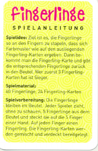 Bedienungsanleitung Noris Fingerline