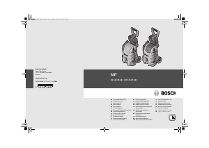 Manual de uso Bosch AQT 37-13 Limpiadora de alta presión