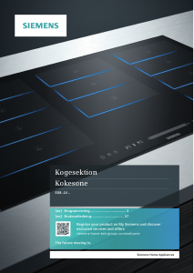Bruksanvisning Siemens EX801LVC1E Kokeplate