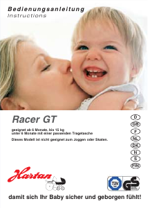Handleiding Hartan Racer GT Kinderwagen