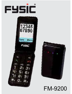 Handleiding Fysic FM-9200 Mobiele telefoon