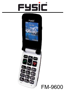 Handleiding Fysic FM-9600 Mobiele telefoon