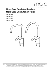 Bedienungsanleitung Mora Cera Duo Wasserhahn