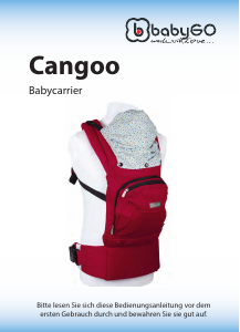 Bedienungsanleitung BabyGO Cangoo Babytrage
